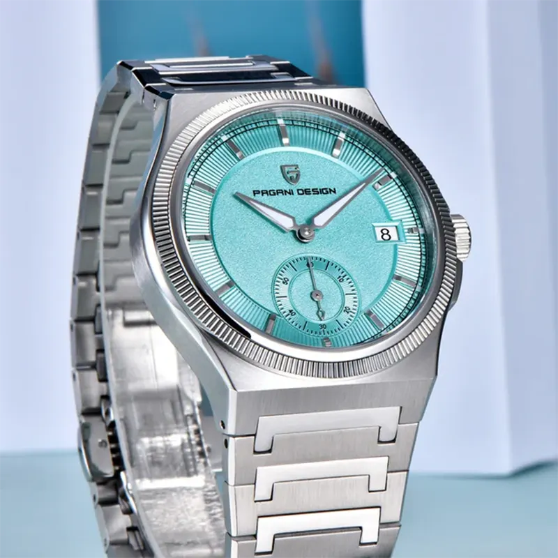 Pagani Design Royal Oak Style Tiffany Dial Men's Watch- PD-YS029